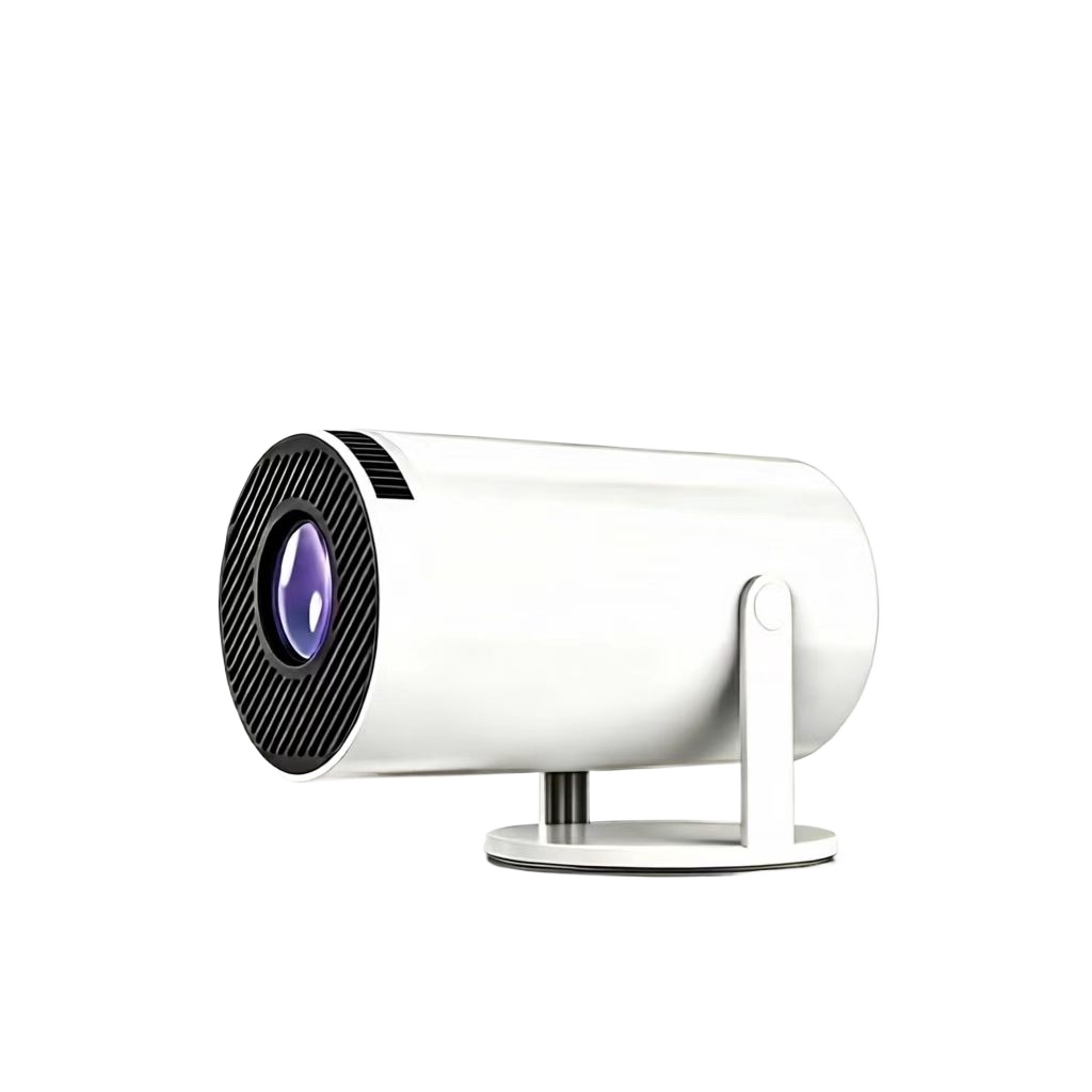 4K Smart Projector Android 11 Wifi 6 - 1080P対応のポータブルプロジェクター。200ANSIルーメン、短焦点レンズ、スマートホームシアター機能、Wi-Fi 6、Bluetooth 5.0、Android 11搭載。屋内・屋外でのゲームに最適な4K対応。