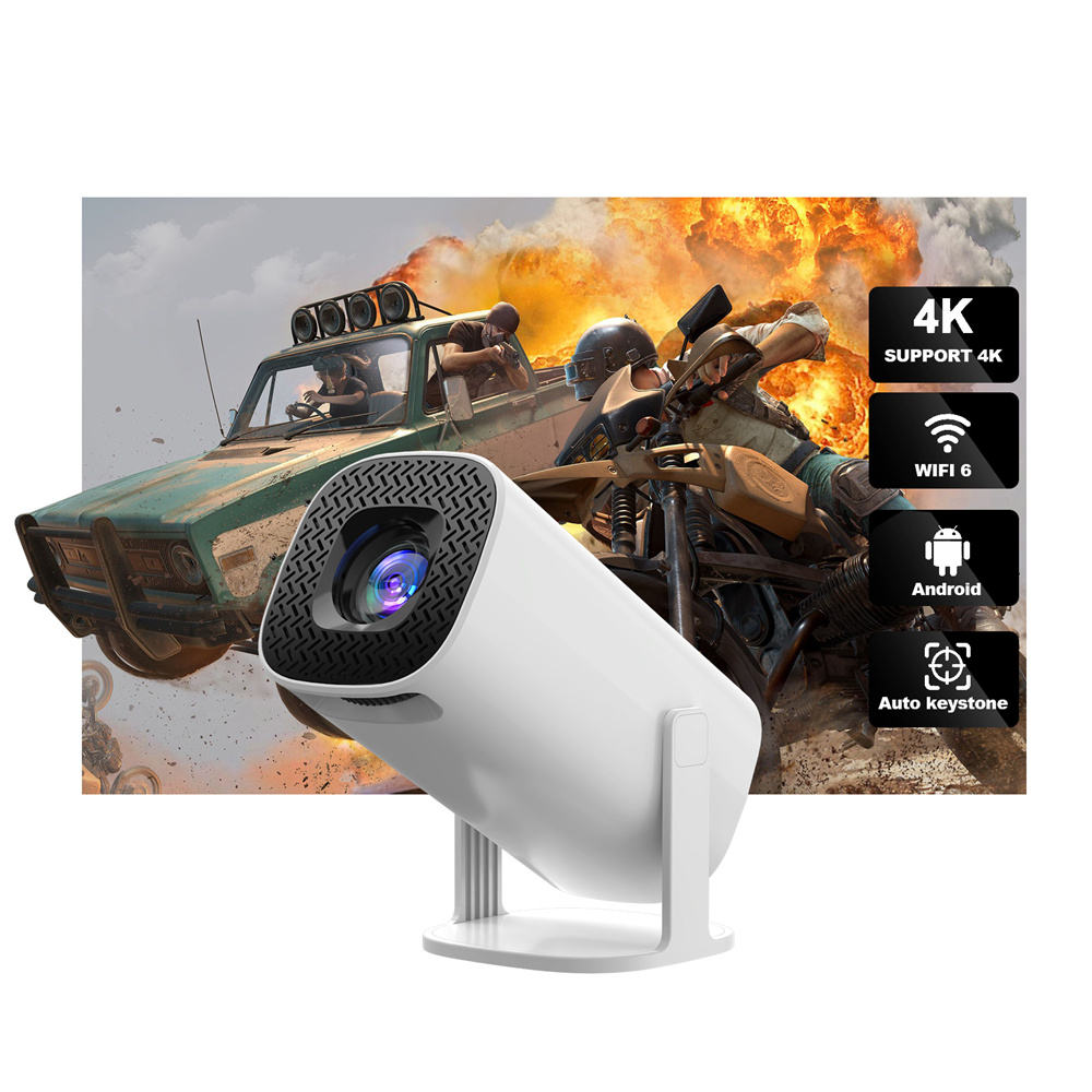 4K Smart Projector Android 11 Wifi 6 - P30ミニAndroid 11スマートプロジェクター、Wi-Fi 6、150ANSIルーメン、ホームシアター用4Kデコード対応ビデオプロジェクター