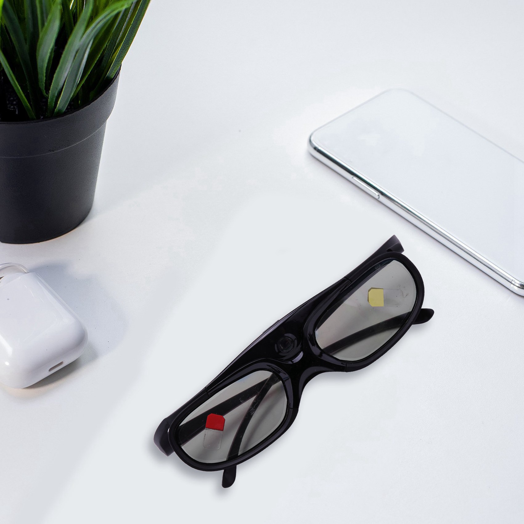 Active 3D Glasses Dlp Link Projector - ROO 4 個アクティブ シャッター 3D メガネ