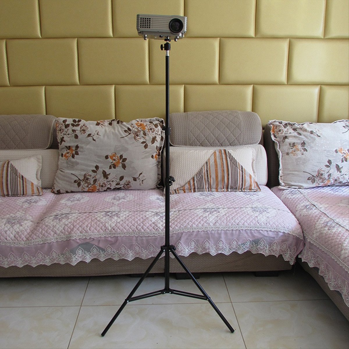 Projector Floor Stand Tripod Adjustable - 調節可能なプロジェクター三脚スタンド ポータブル多機能フロア三脚 家庭およびオフィス用 58-170cmまで伸縮可能