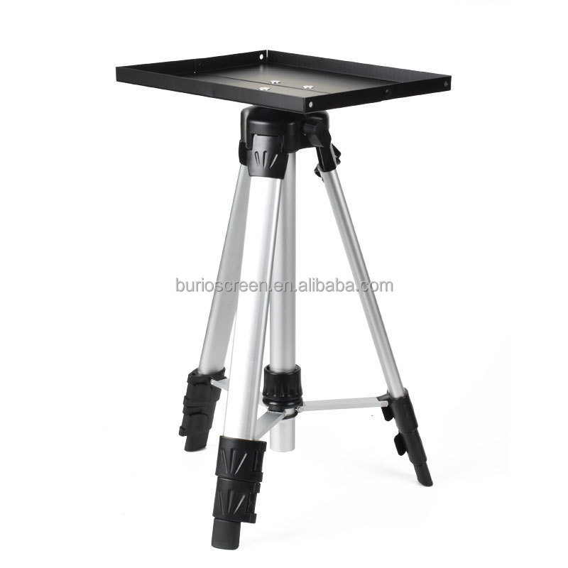 Projector Floor Stand Tripod Adjustable - アルミ製ユニバーサル三脚スタンド プロジェクター用 高さ調整可能 フロアスタンド プロジェクター三脚スタンド サポート
