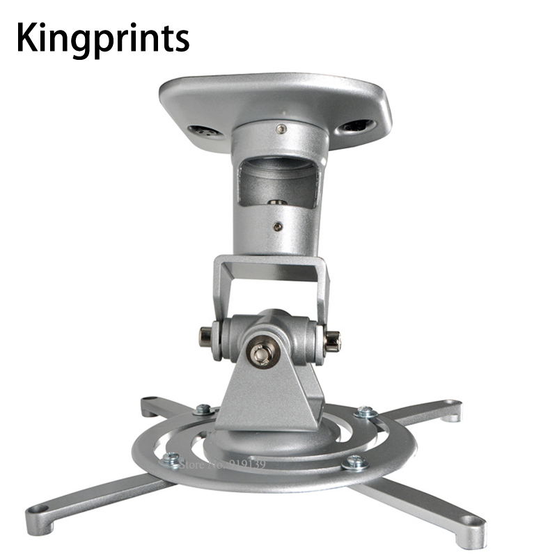Projector Ceiling Mount Bracket Universal - エプソンoptoma用ユニバーサルシーリングマウントブラケット,拡張可能なアーム付き,回転式スイベルアーム,調整可能