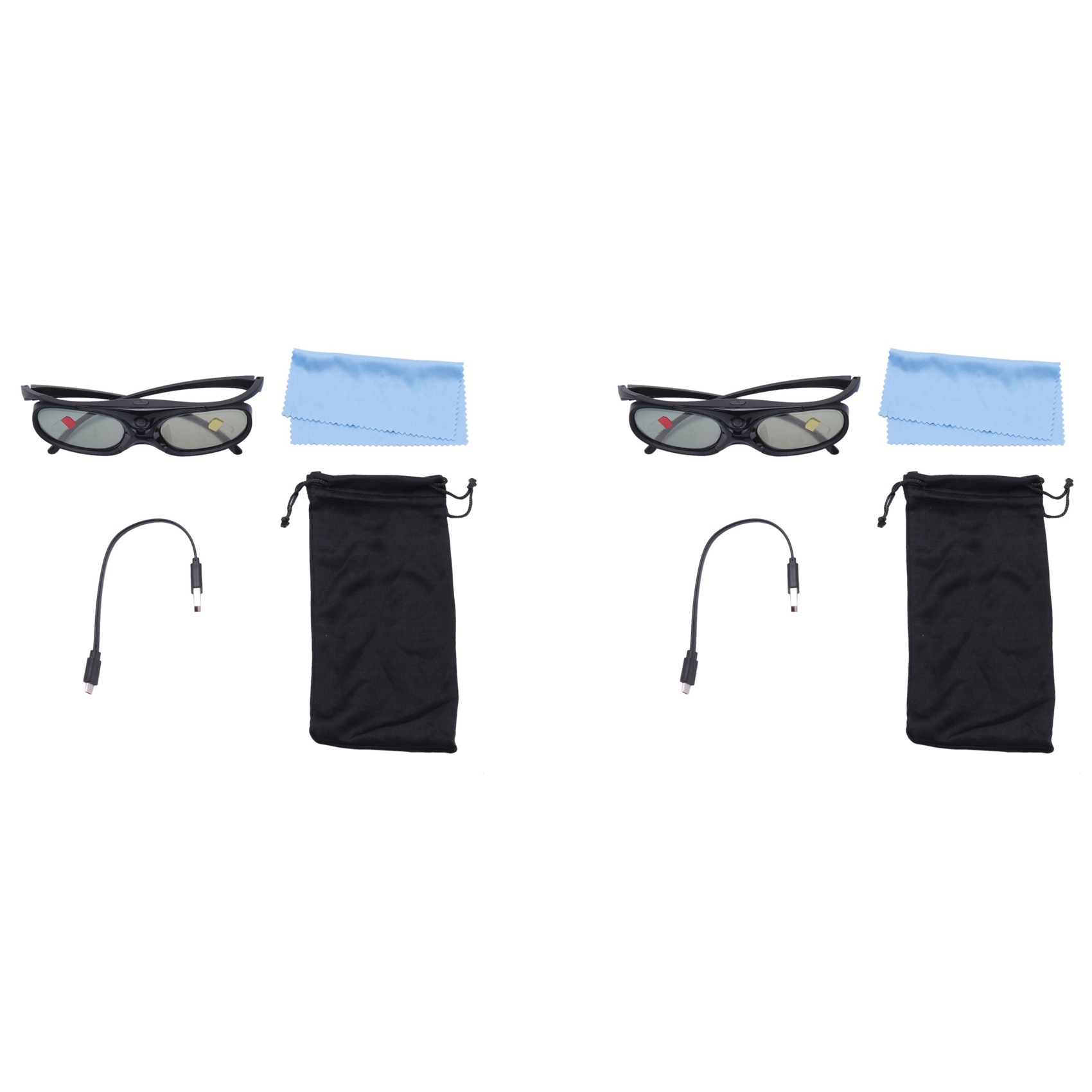 Active 3D Glasses Dlp Link Projector - 8個入りアクティブシャッター3Dメガネ DLPリンク 96-144HZ Optama /Acer/Benq /Viewsonic/XGIMI