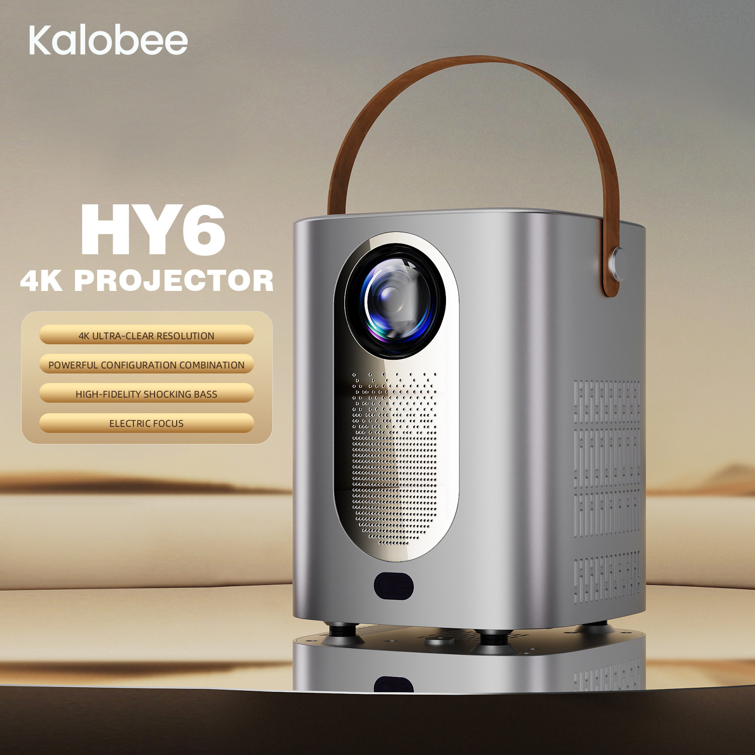 4K Smart Projector Android 11 Wifi 6 - 新型スマートミニプロジェクター Android 11 WiFi6対応 4K 1080P