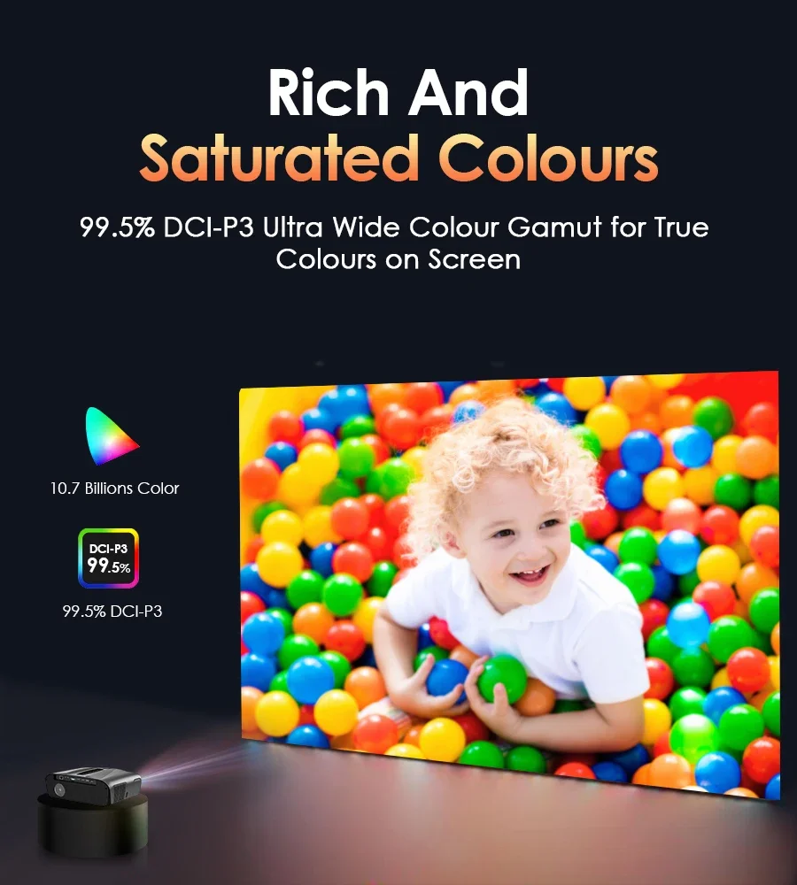 4K 3800 ANSIプロジェクター Android TV - Auto Focus Keystone Correction Projector のレビューと価格