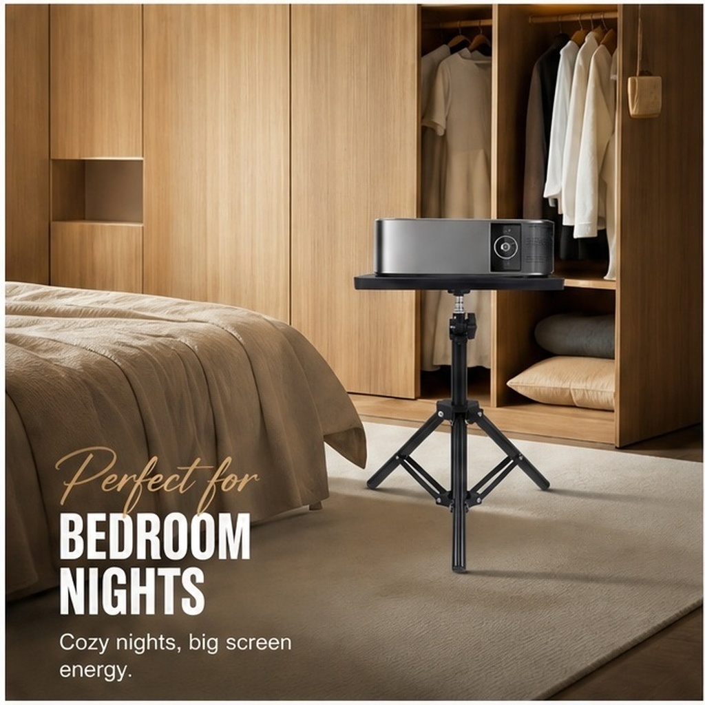 ビジネスや家庭での使用に最適な、高さ調節可能なポータブルプロ - Projector Floor Stand Tripod Adjustable のレビューと価格