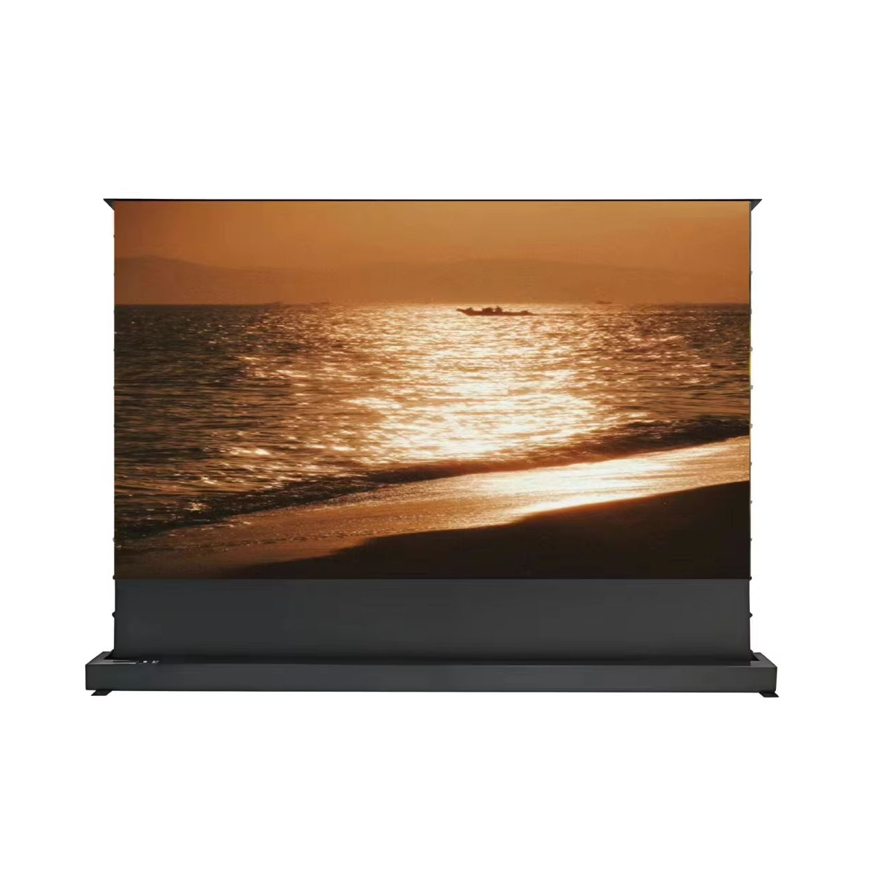 120インチALRフレネル電動フロア昇降式プロジェクタースク - Projector Screen 120 Inch Motorized Ambient のレビューと価格