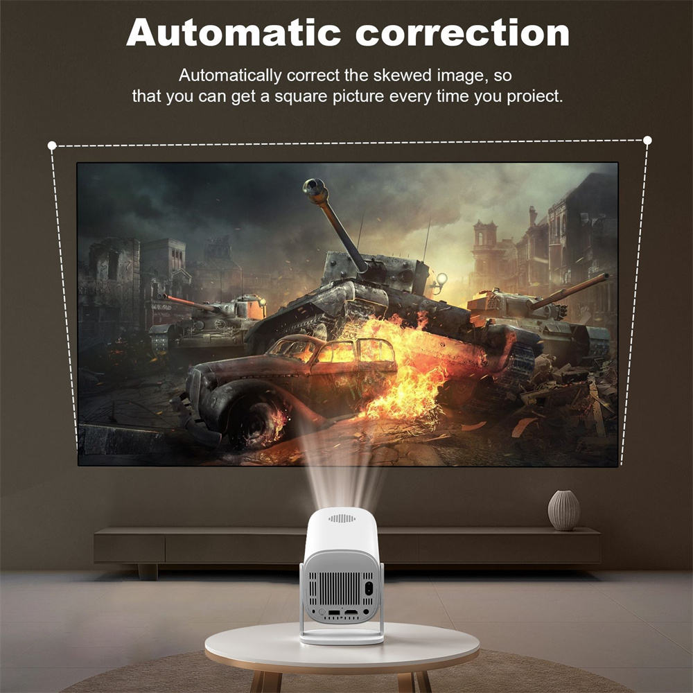 P30ミニAndroid 11スマートプロジェクター、Wi- - 4K Smart Projector Android 11 Wifi 6 のレビューと価格