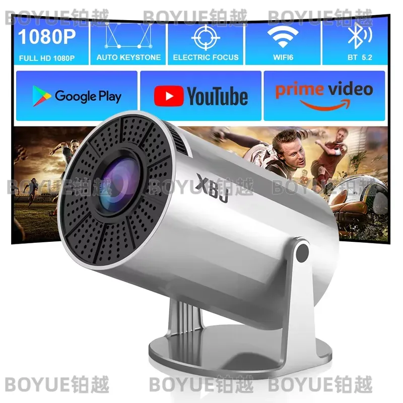4K Android 11 ポータブルプロジェクター WiF - 4K Smart Projector Android 11 Wifi 6 のレビューと価格