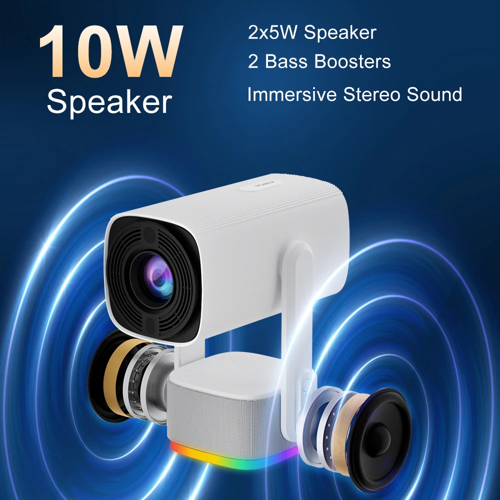 ZDSSY 4K プロジェクター K2 スマート Andro - Auto Focus Keystone Correction Projector のレビューと価格