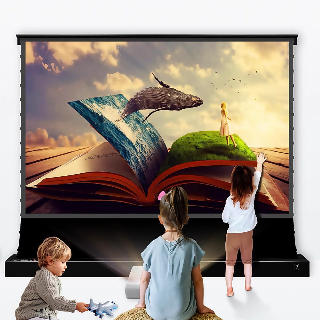Mivision 72～150インチ 16:9電動テンション - Ultra Short Throw Laser Projector 4K のレビューと価格