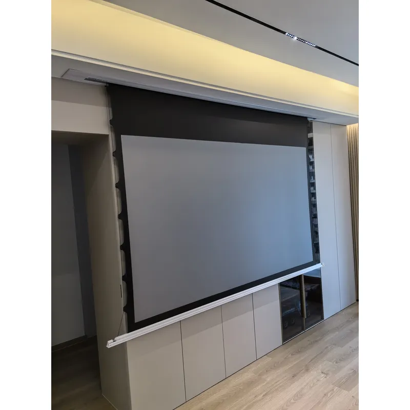 72～150インチ ALR天井埋め込み電動プロジェクタースク - Alr Ambient Light Rejecting Projector Screen のレビューと価格