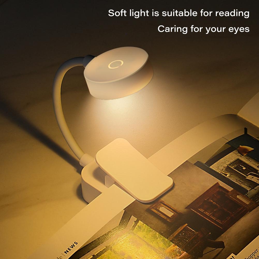 ミニ LED ブックライト クリップオン読書ランプ 目の保護 - Mini Portable Projector Rechargeable Battery のレビューと価格