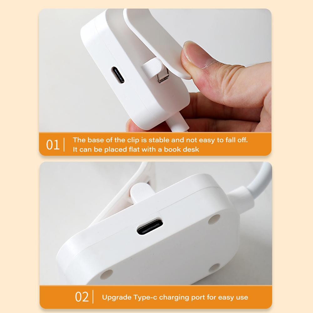 ミニ LED ブックライト クリップオン読書ランプ 目の保護 - Mini Portable Projector Rechargeable Battery のレビューと価格