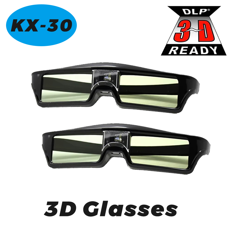 1/2 個 KX-30 3D メガネ DLP-LINK アク - Active 3D Glasses Dlp Link Projector のレビューと価格