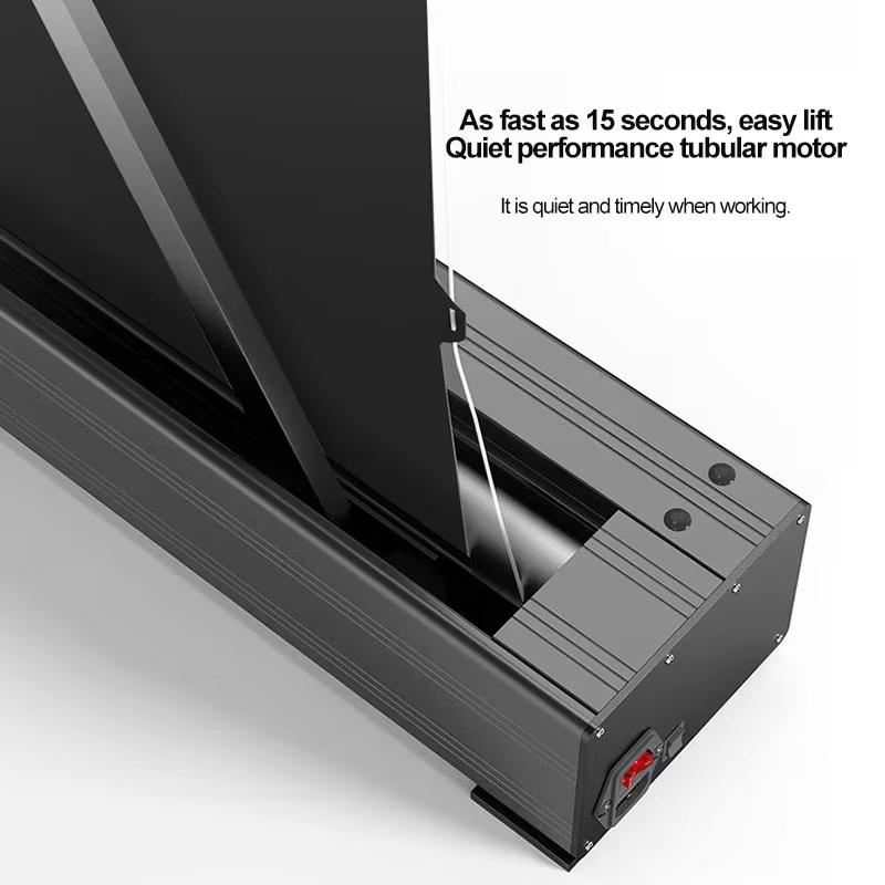スマートコントロールALR電動テンションフロア昇降式プロジェ - Alr Ambient Light Rejecting Projector Screen のレビューと価格