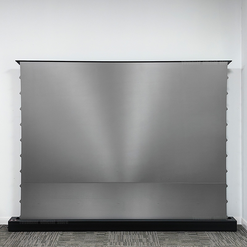 72インチALRフレネル電動タブテンションフロア昇降型アンビ - Alr Ambient Light Rejecting Projector Screen のレビューと価格