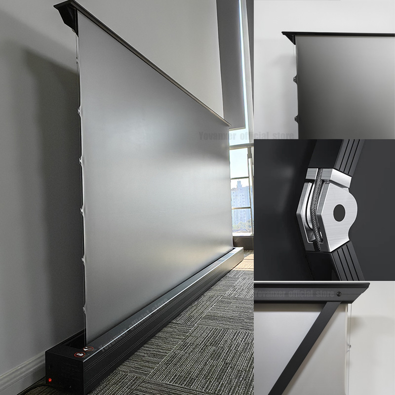 72インチALRフレネル電動タブテンションフロア昇降型アンビ - Alr Ambient Light Rejecting Projector Screen のレビューと価格