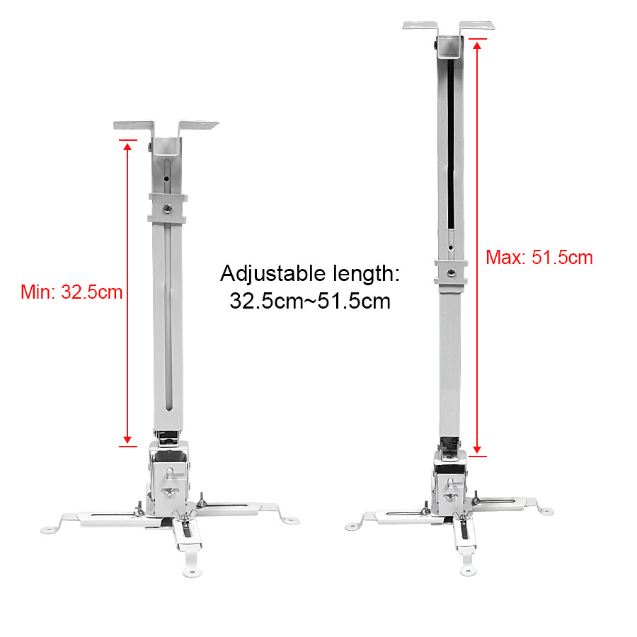 Everycom ユニバーサルプロジェクターブラケットハンガ - Projector Ceiling Mount Bracket Universal のレビューと価格