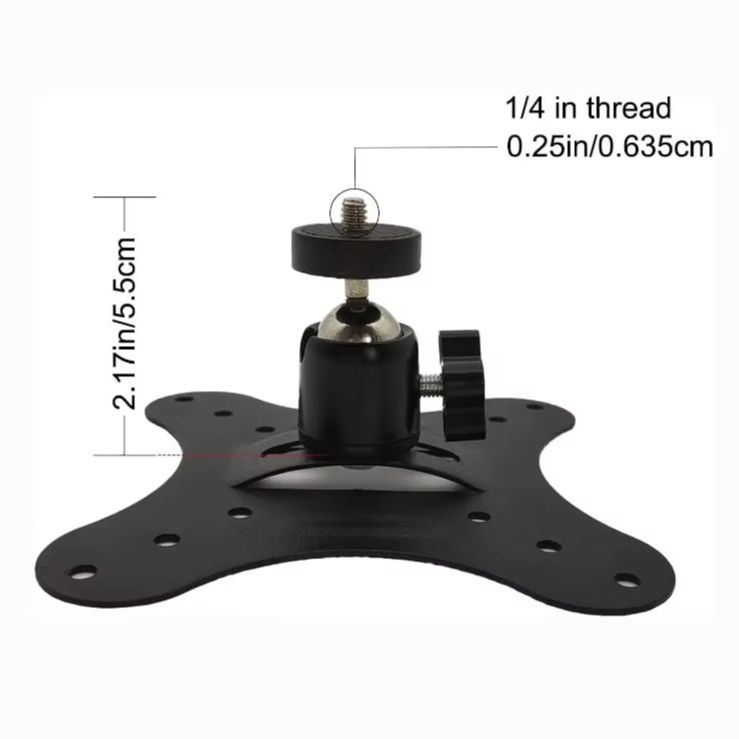 360度回転ボール式垂直取り付けプロジェクターブラケット、壁 - Projector Ceiling Mount Bracket Universal のレビューと価格