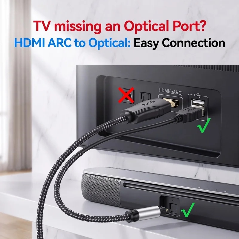 HDMI EARC ARC - 光デジタルSPDIFオーディ - Optical Audio Hdmi Earc Extractor のレビューと価格