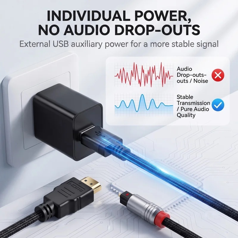 HDMI EARC ARC - 光デジタルSPDIFオーディ - Optical Audio Hdmi Earc Extractor のレビューと価格