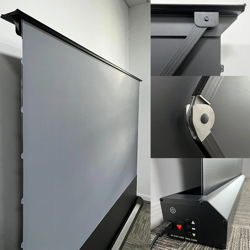 120インチ電動フロア昇降式ALRプロジェクタースクリーン、 - Projector Screen 120 Inch Motorized Ambient のレビューと価格