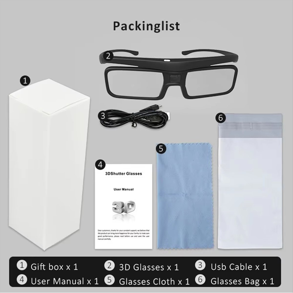 popop DLP リンクアクティブシャッター 3D メガネ - Active 3D Glasses Dlp Link Projector のレビューと価格