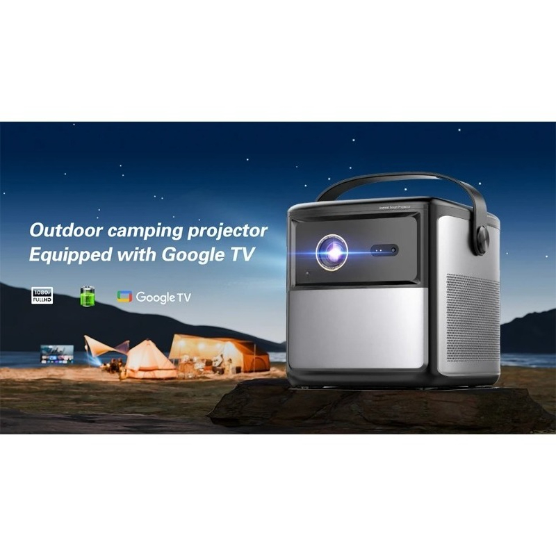 ミニポータブルLED DLPプロジェクター、充電式バッテリー - Mini Portable Projector Rechargeable Battery のレビューと価格