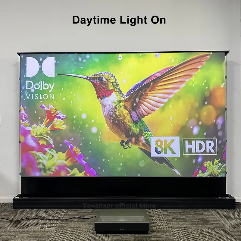 電動フロア昇降型プロジェクションスクリーン 120インチ A - Projector Screen 120 Inch Motorized Ambient のレビューと価格