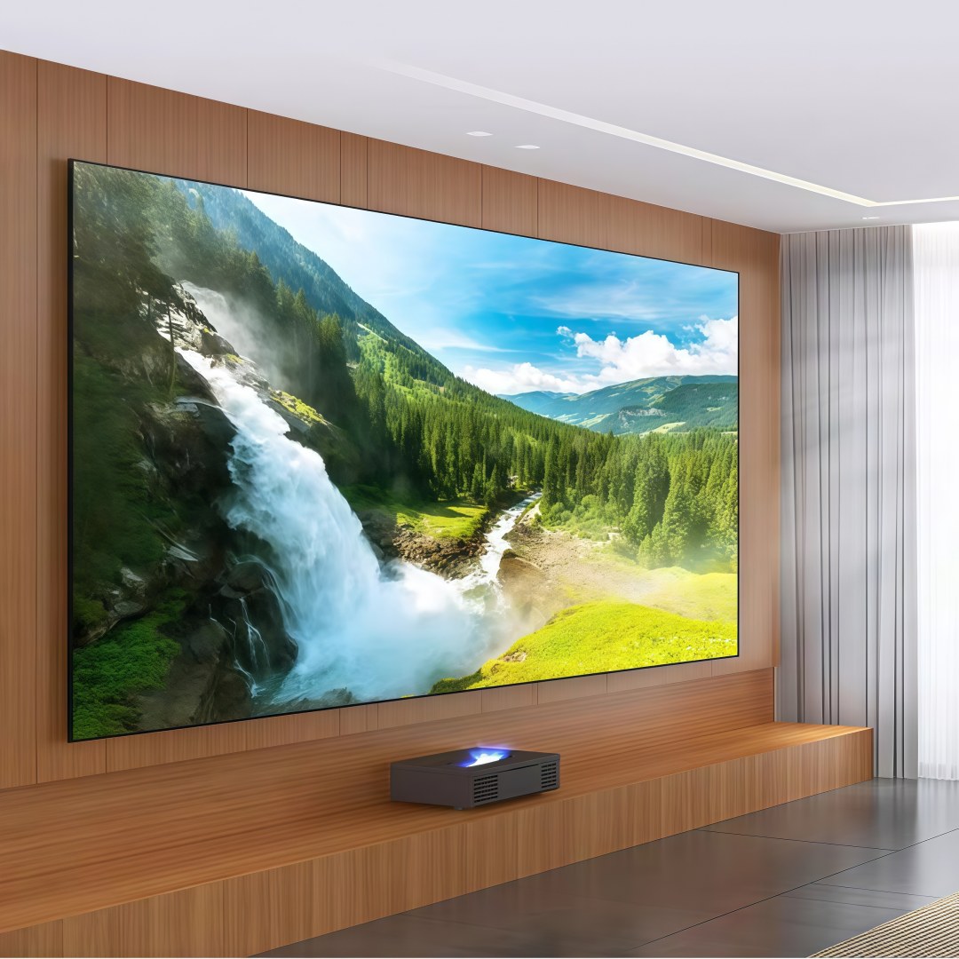 Mivision 130 インチ最新 T プリズム UST  - Alr Ambient Light Rejecting Projector Screen のレビューと価格