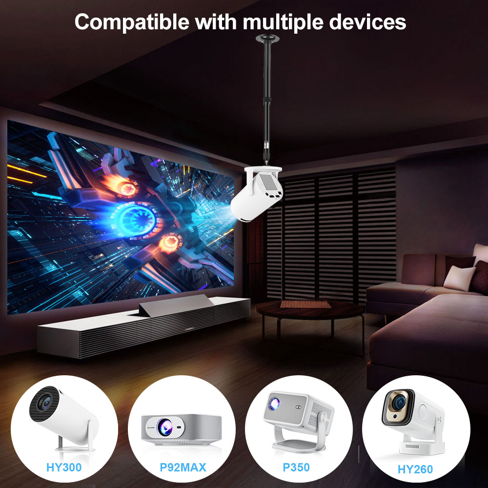 Salange プロジェクタースタンド ユニバーサル天井ブラ - Projector Ceiling Mount Bracket Universal のレビューと価格