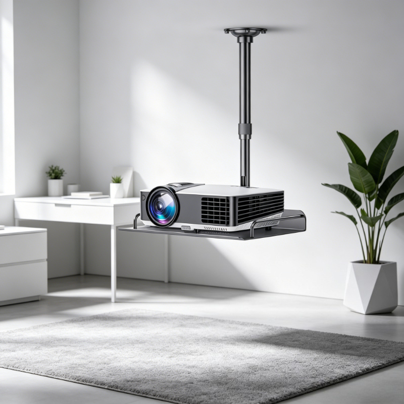 拡張可能なプロジェクター天井マウント、トレイ付きユニバーサル - Projector Ceiling Mount Bracket Universal のレビューと価格