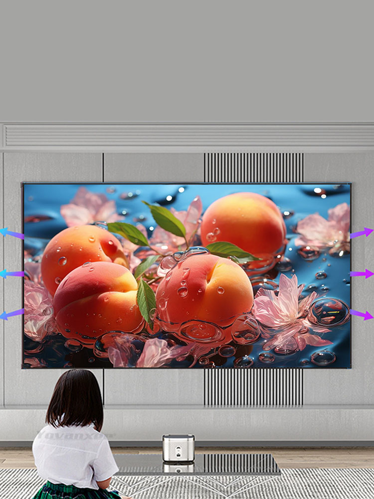 Yovanxer ALRフレネル5.0 Pro固定フレームプ - Alr Ambient Light Rejecting Projector Screen のレビューと価格