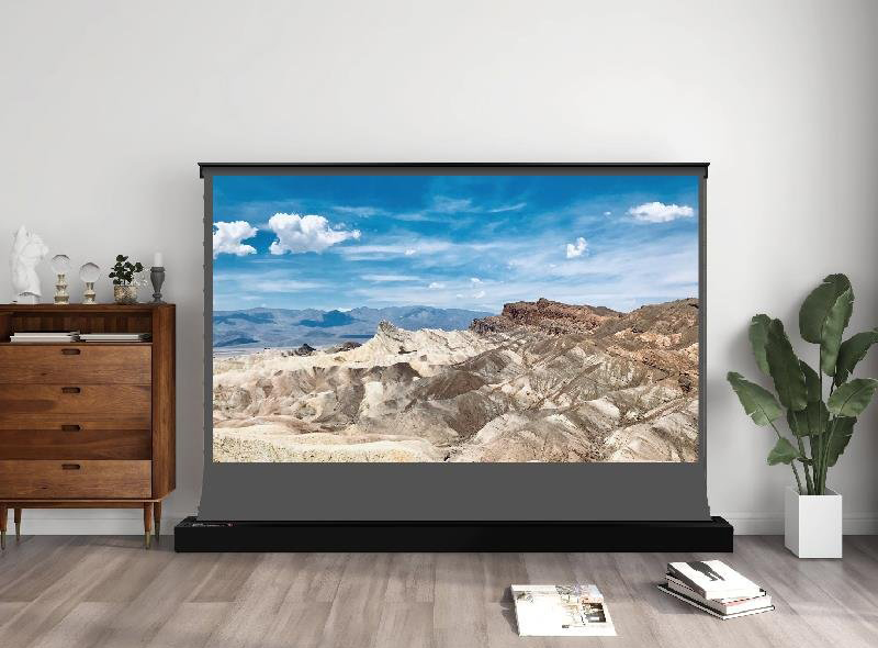 120インチ、高解像度、16:9、レーザーUSTプロジェクタ - Projector Screen 120 Inch Motorized Ambient のレビューと価格