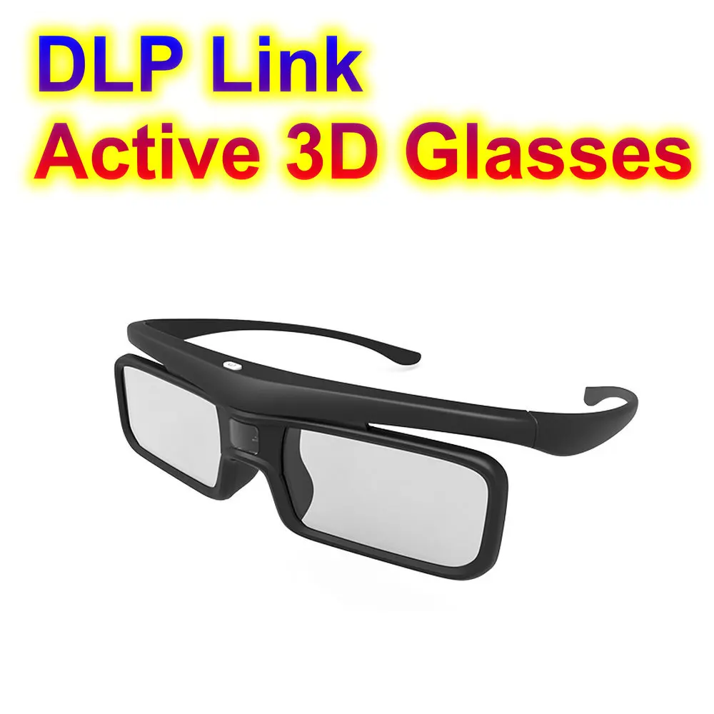 3Dメガネ DLPリンク対応、充電式アクティブシャッターメガ - Active 3D Glasses Dlp Link Projector のレビューと価格