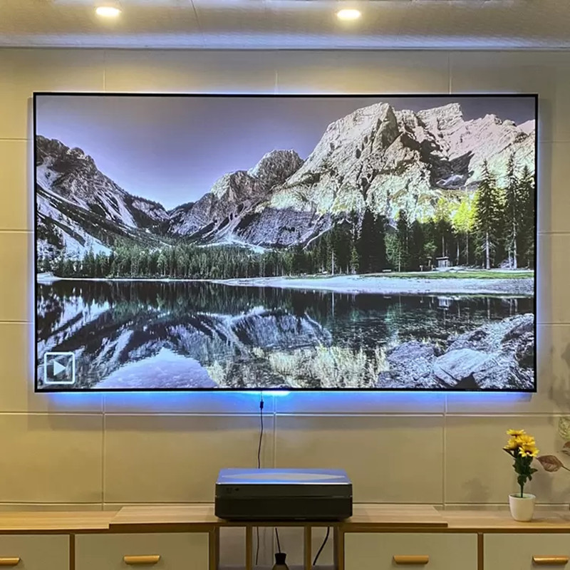 アンビエントライト-プロジェクションペットブラックガラス,サ - Alr Ambient Light Rejecting Projector Screen のレビューと価格