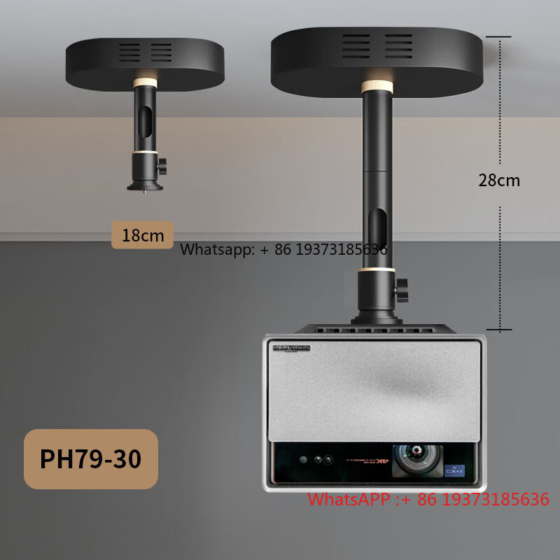 ユニバーサル回転プロジェクターブラケット 重いプロジェクター - Projector Ceiling Mount Bracket Universal のレビューと価格